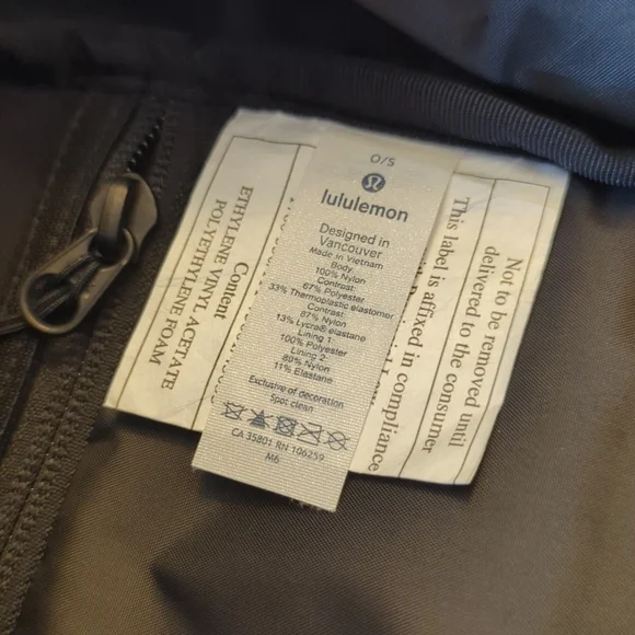 Lululemon Black Backpack Circa 2009 - Picture 10 of 10